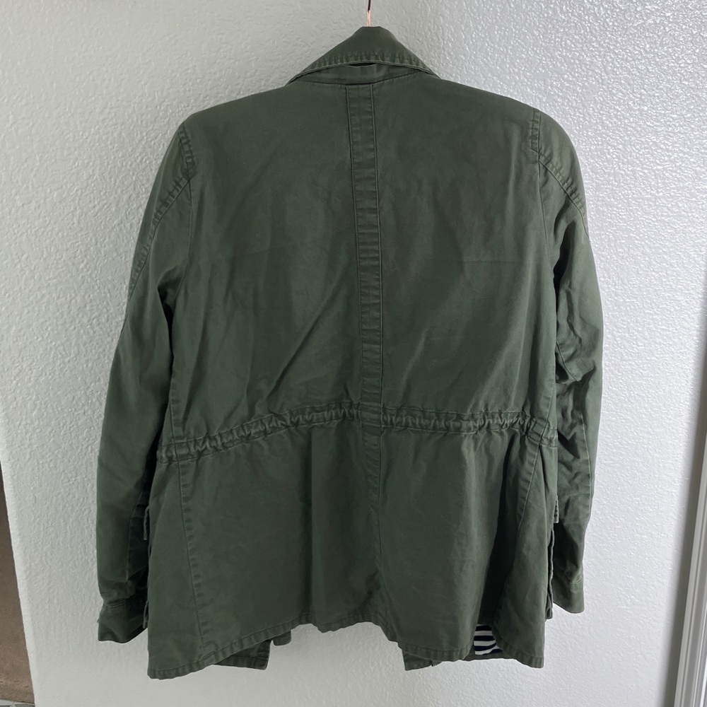 Market & Spruce olive green utility jacket size M - Picture 3 of 3